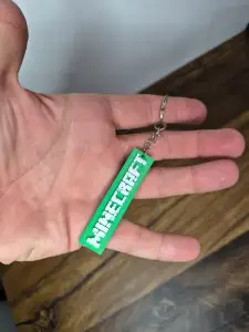 Minecraft Keychain