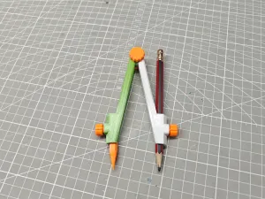 Fully 3D-Printed Compass