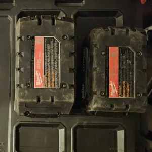 Double M18 Battery Mount for Packout (long)