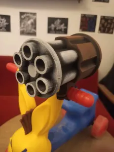 Minigun for child toy motorcycle - Supportless