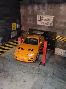 1/24 Elevateur de garage D / Garage lift D Diecast