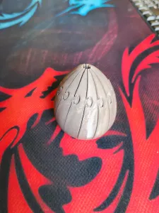 Twisty Fidget - Knitted Egg