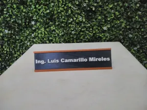 Placa de escritorio personalizada