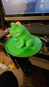 Lilly Pad Bull Frog