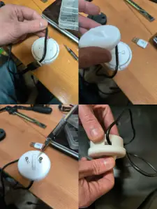 cable organizer spool for charging cables