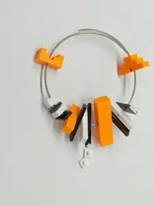 Minecraft Pixel Art Toy Figurine - Clownfish