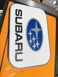 Subaru lightbox
