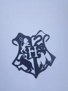 harry potter hogwarts emblem wall decoration