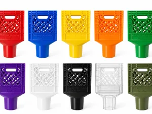 Mini milk crate / cup holder