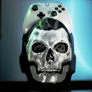 Ghost Call of duty Joy Holder Fan art Head x 2 pack