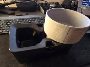Cup holder adapter for Volkswagen ID.4 (STL INCLUDED)