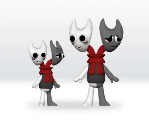Razzle and Dazzle STL 3D Model Dandy's World 3D STL Model
