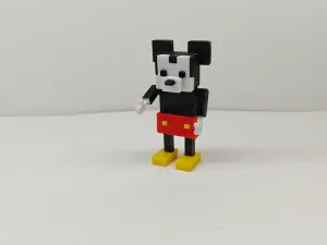 Cartoon Pixel Style Building Toy - Mickey Mouse