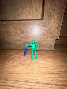 Mini 13 Action Figure Head