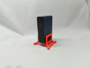 Mini PC Self-Locking Vertical Stand, 80mm Adjustable Width