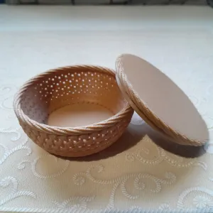 Basket container / jewelry box / sweet jar / storage