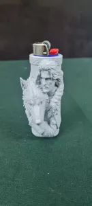 Case for lighter BIC J6 "Jon Snow" Game of Thrones