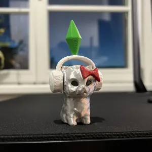 Sims meme Cat mini model, no AMS