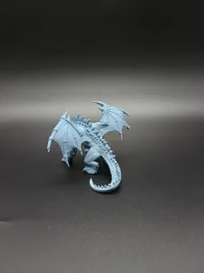 Cave Dragon RPG Creature - DnD miniature - Fantasy