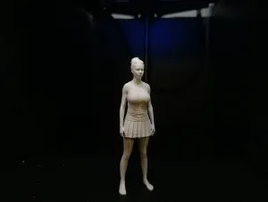 Tennis Girl Figurine