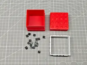 Minecraft Pixel-Style Buildable TNT Storage Box