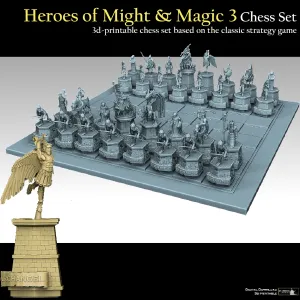 Heroes of Might and Magic 3 Chess Set