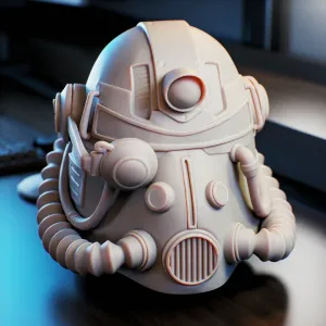 Helmet Fallout Power armor - Casco Fallout