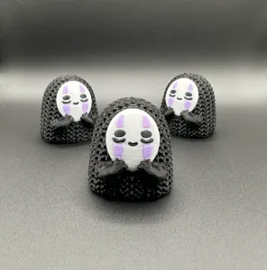 Kaonashi No-Face Knitted