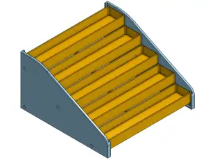 Organizer for nail polishes
