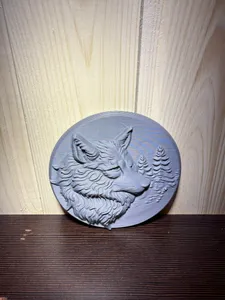 Painting wolf