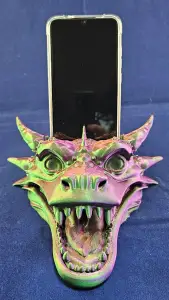 Dragon Head Phone Stand/Speaker (audio redirector)