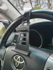 Phone holder for car steering wheel