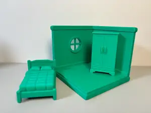 1:64分件微缩温馨卧室
