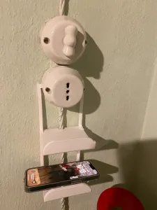 Telephone holder for ceramic sockets "La prolunga"
