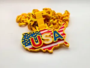 United States of America Flag Hype Chain