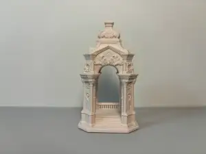 欧式雕花亭台手办展示座