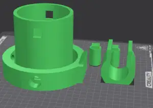 gymble style cup holder for biking, auto levels