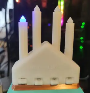 Advent mini candles