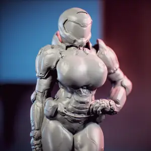 Slayer Girl from Doom - "The Dark Ages" - Unique Design