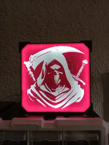 Death Lamp (DIY) With Easy Solution To Change Front !