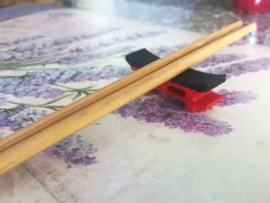 Torii inspired chopsticks / cutlery rest holder