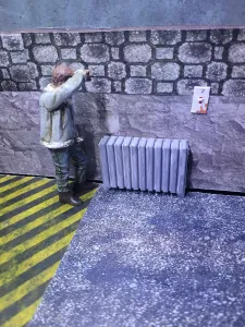 1/24 RADIATEUR DE CHAUFFAGE / HEATING RADIATOR