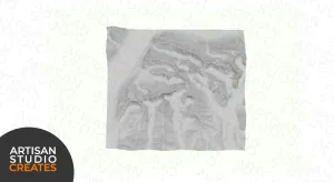 Concord Peak | STL File - 3D Topographic Model