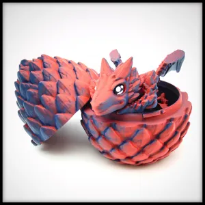 Shardscale Dragon Egg - Twist and Lock mechanism