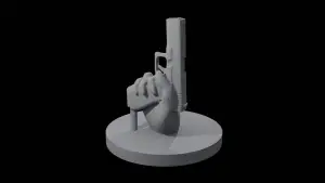 Glock G20 Stand / Deco