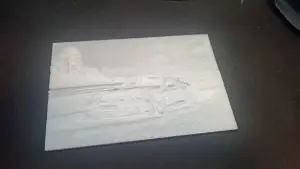 Porsche 911 GT3 (992) lithophane