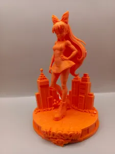 Blossom stylized figurine