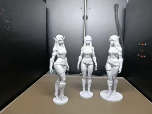 Cave Elf Ranger Miniature