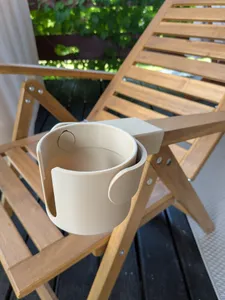 Drink holder for NAMMARO Ikea foldable chair