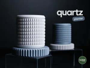 quartz · planter